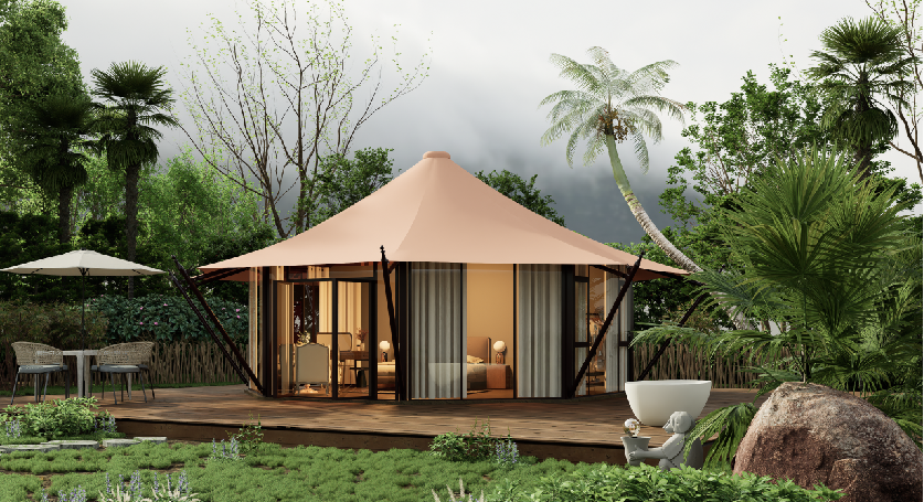 奉新县异形篷房定制：专属设计赋能，打造城市户外专属名片