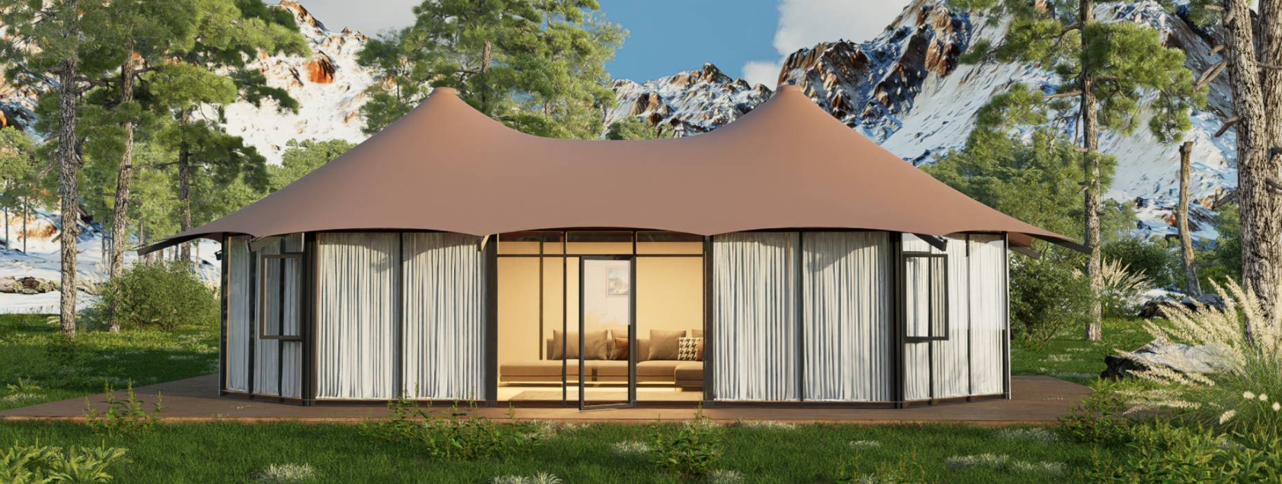 奉新县多边形帐篷定制